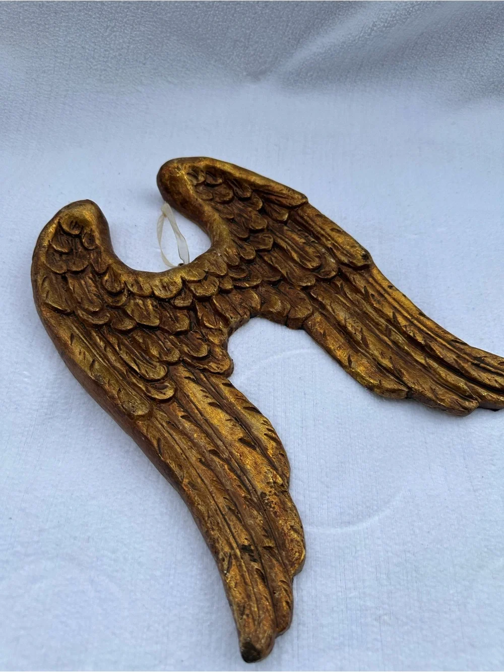 Gold Angel Wings Wall Decor - Decorative Home Accent or Ornament
